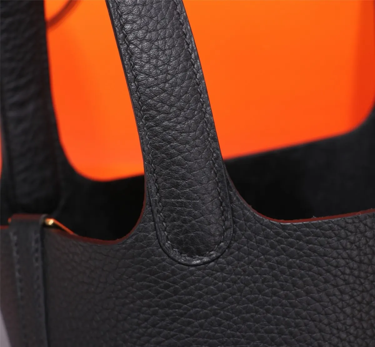 Hermès 黑色 水桶包
