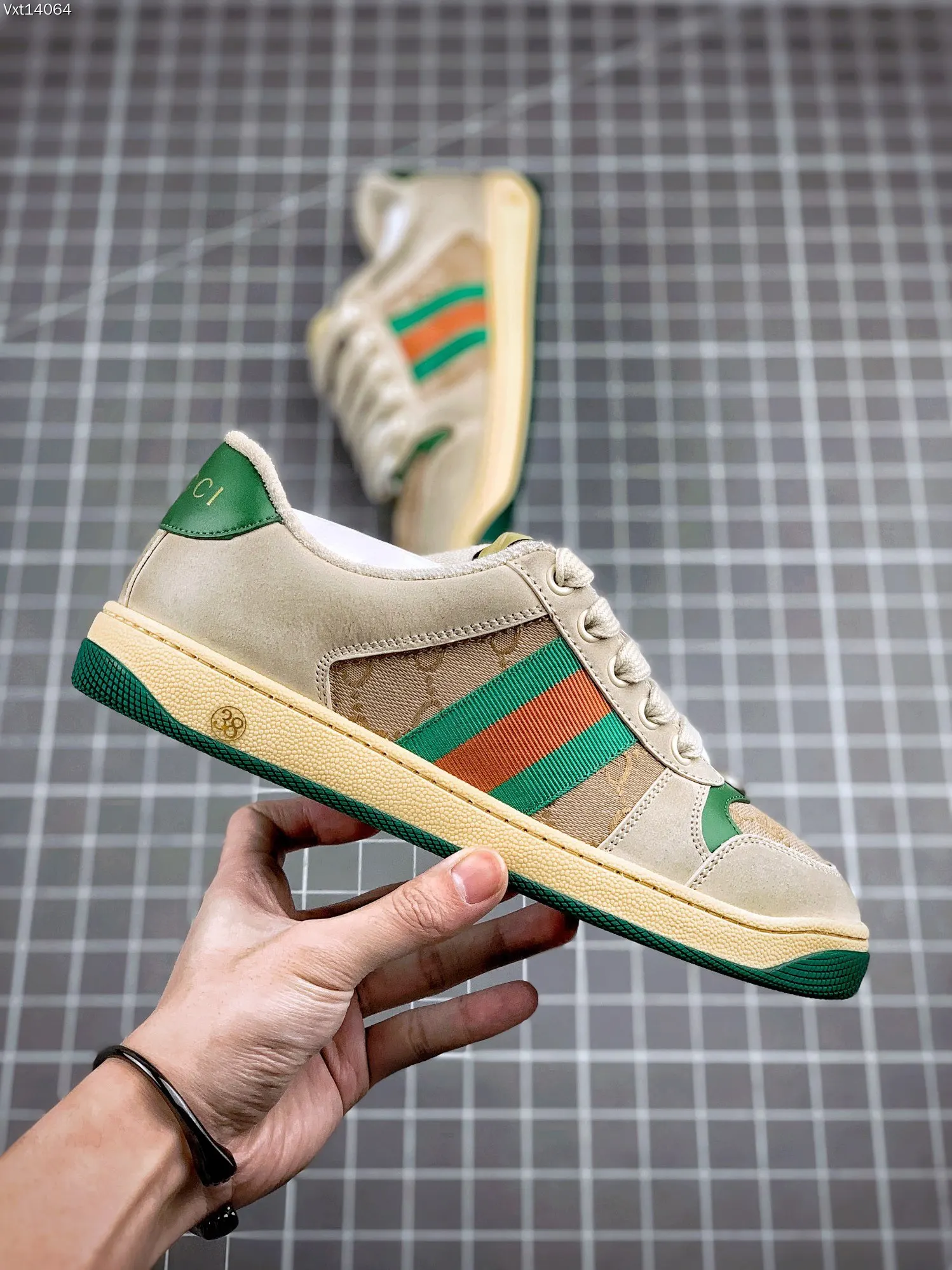 Gucci 綠色 運動鞋
