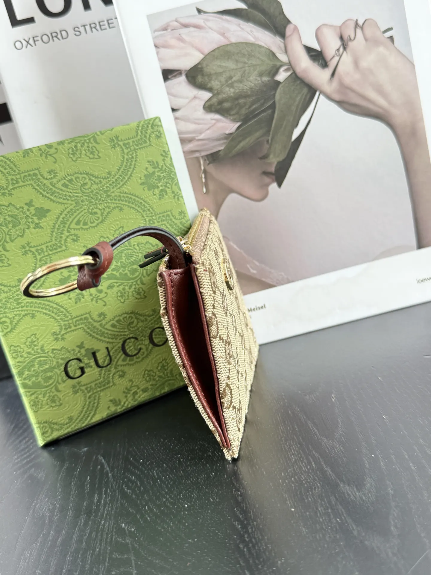 Gucci GG Supreme Monogram 錢包