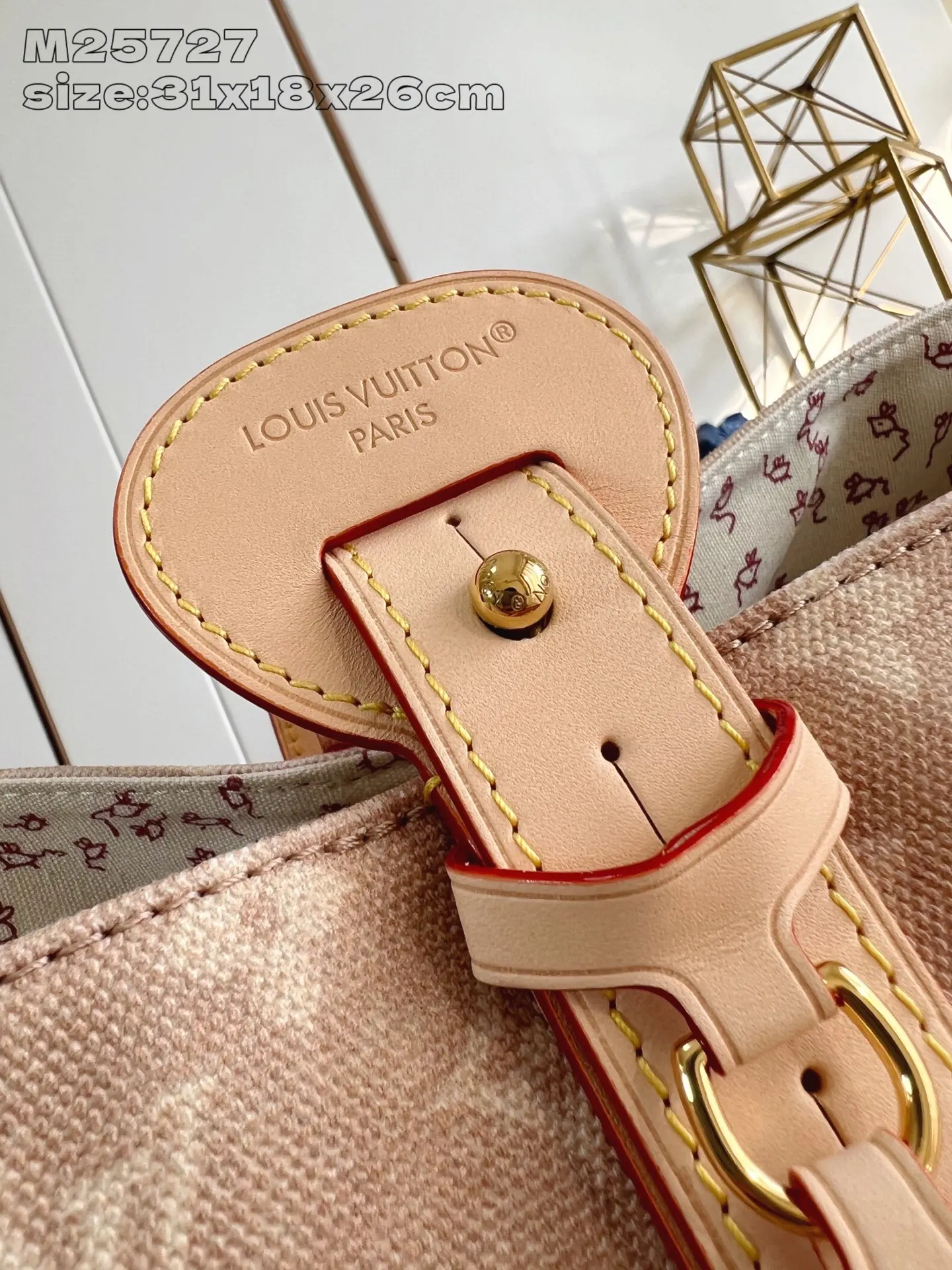 LV 牛皮 水桶包 休閒水桶款