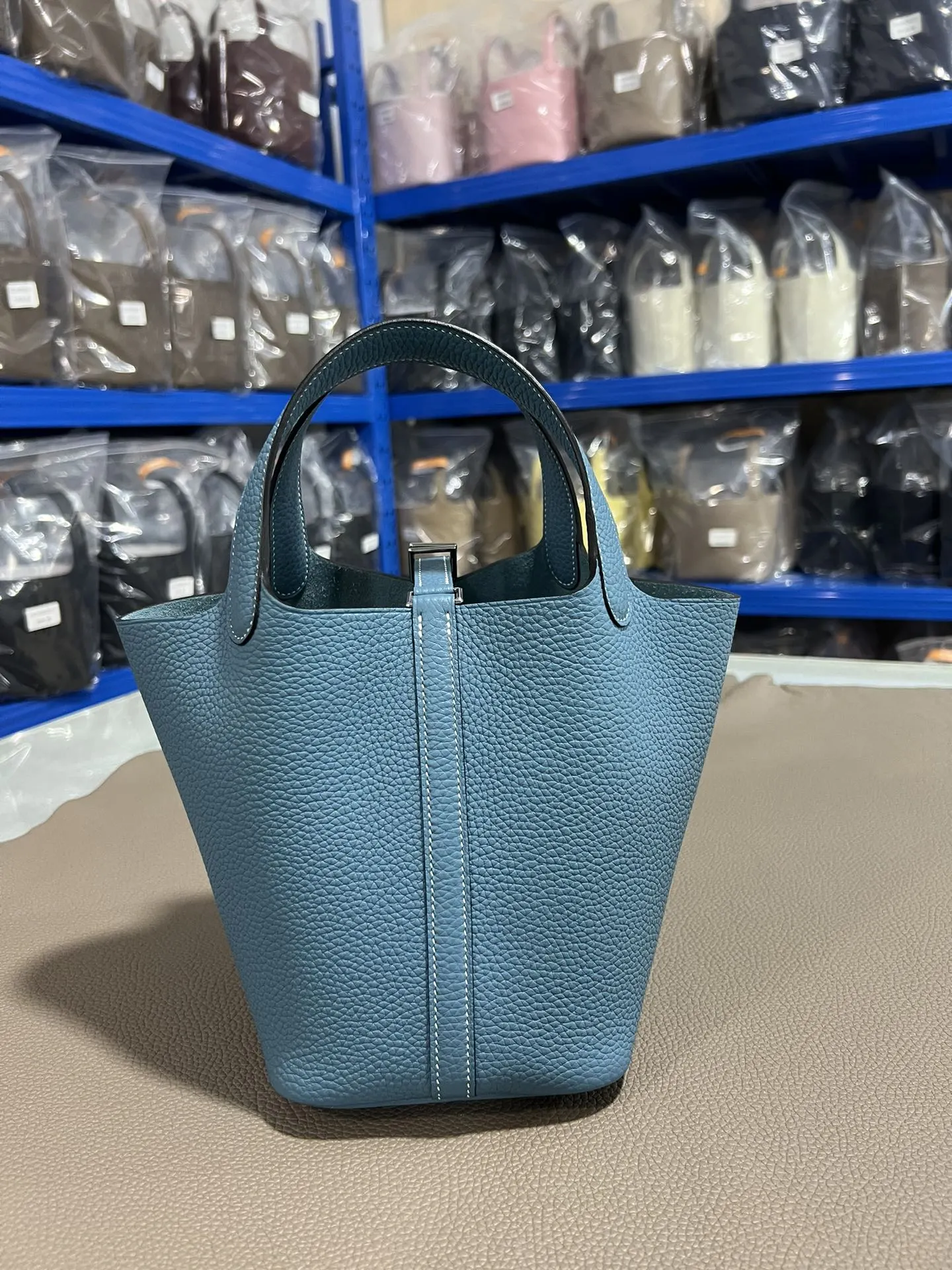 Hermès Picotin 牛仔 水桶包