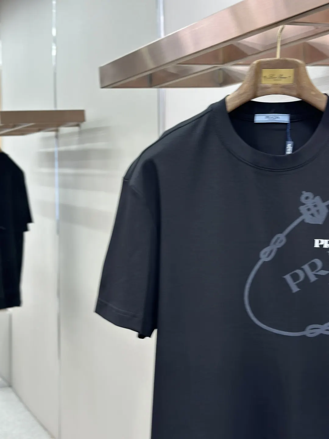 Prada 棉质 Logo 短袖T恤