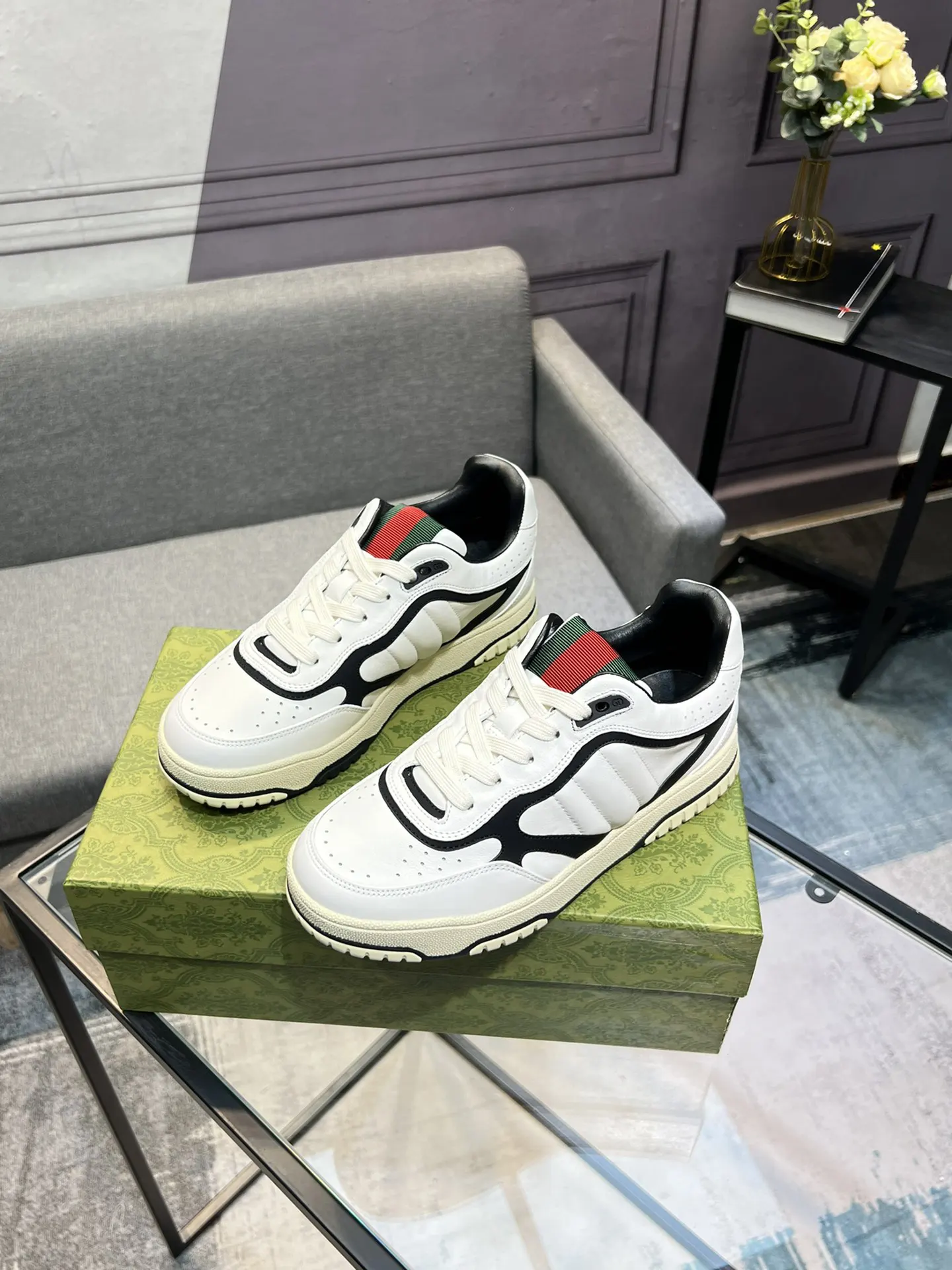 Gucci Logo休闲运动鞋