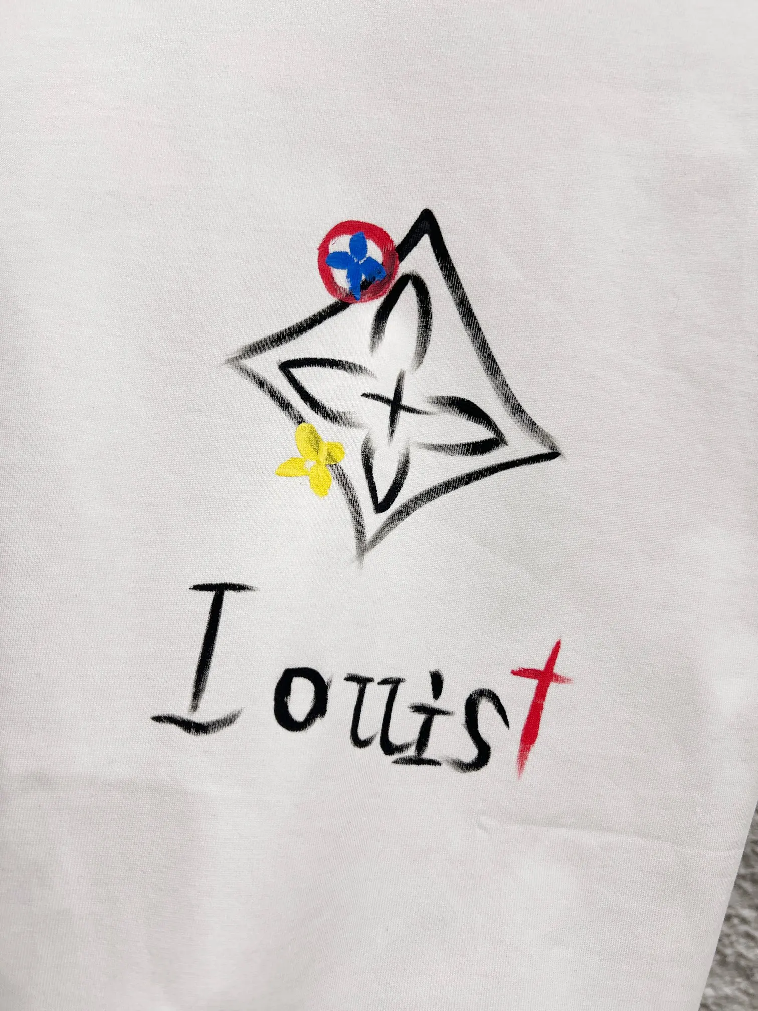 LV short sleeve T-shirt T-shirt Image 5 LV short sleeve T-shirt T-shirt Image 5
