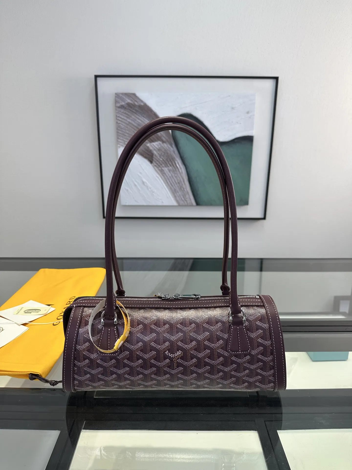 Goyard 酒红 手提随性 腋下时髦 轻松适 通勤约会各种场合 腋下包 复古腋下背款