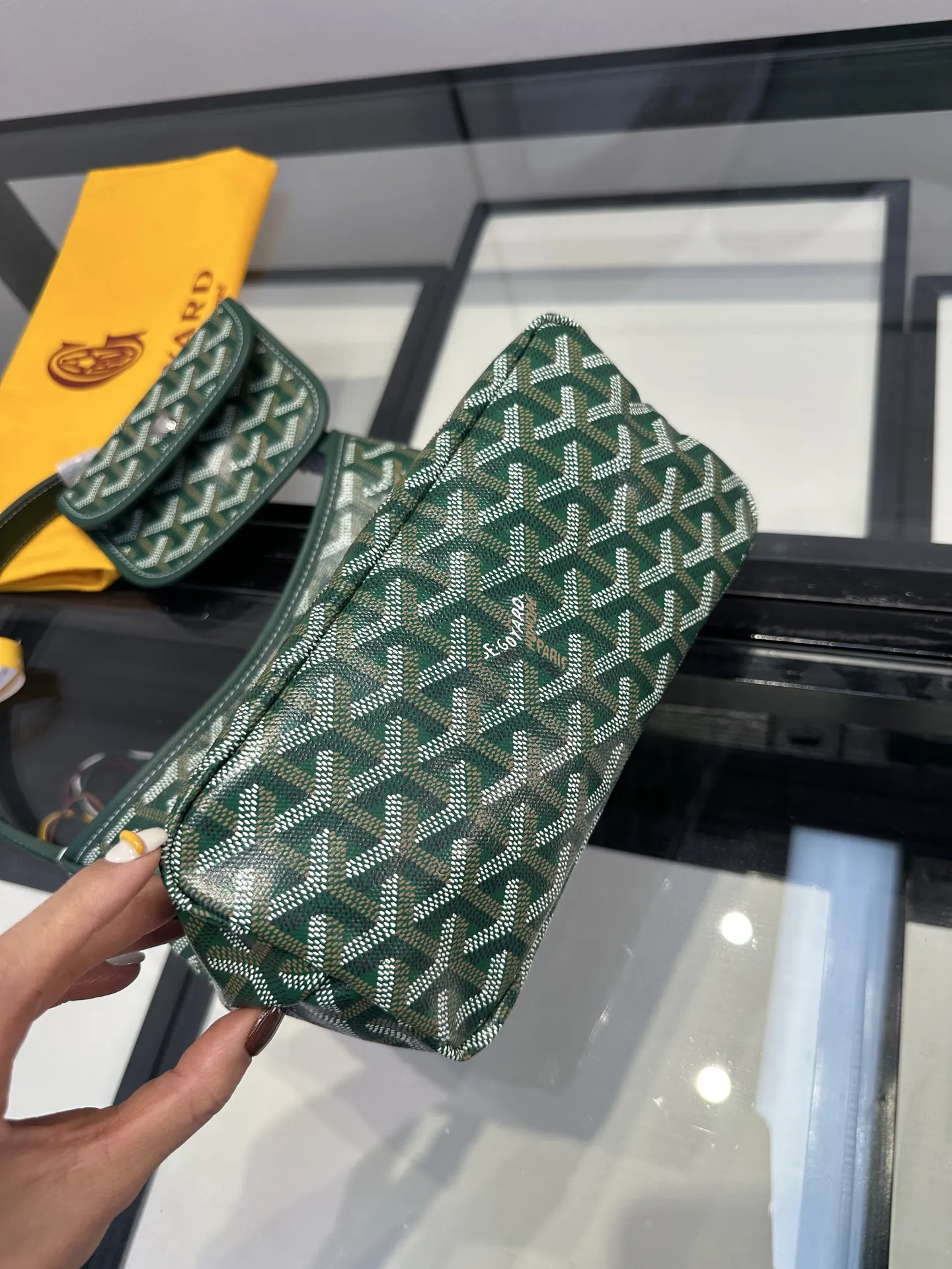 Goyard Hobo 绿色 托特包 大容量托特款
