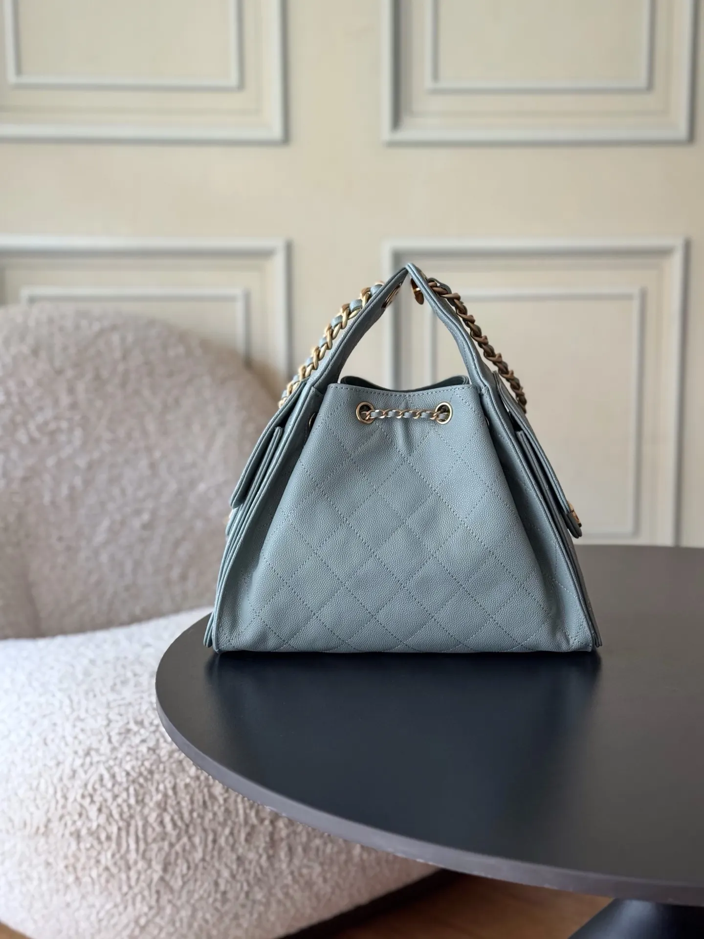 CHANEL Hobo 牛皮 腋下包 復古腋下背款