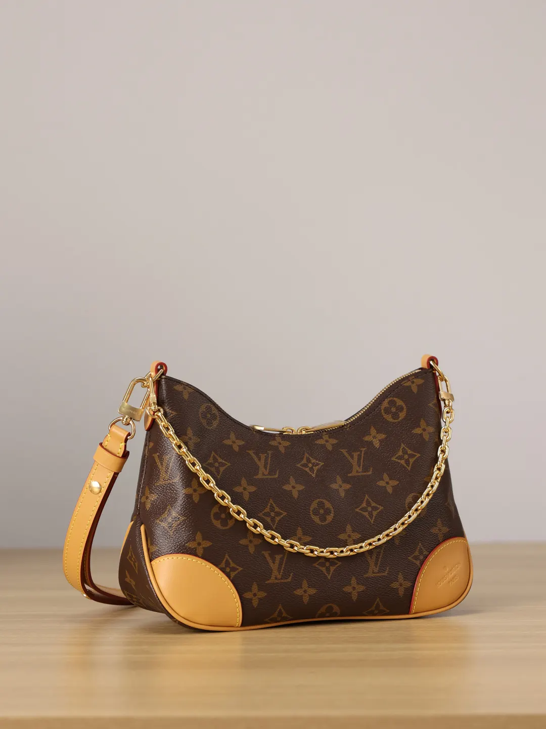 Brown Chain Bag Leather