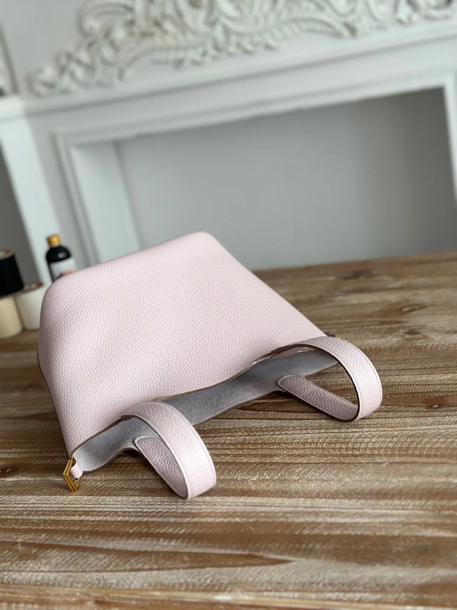 Top Handle Bag Commuter Leather