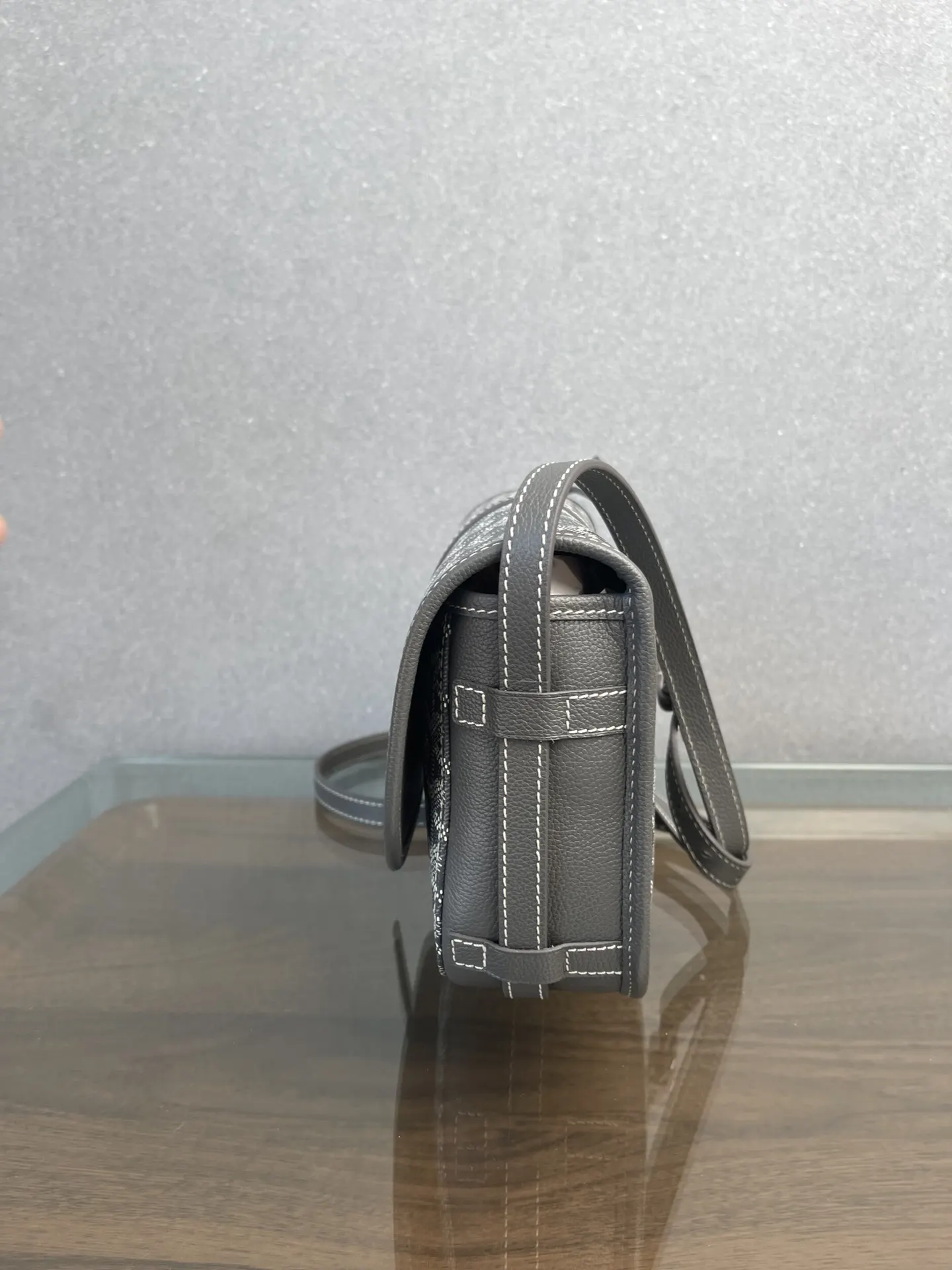 Gray Crossbody Bag Lightweight