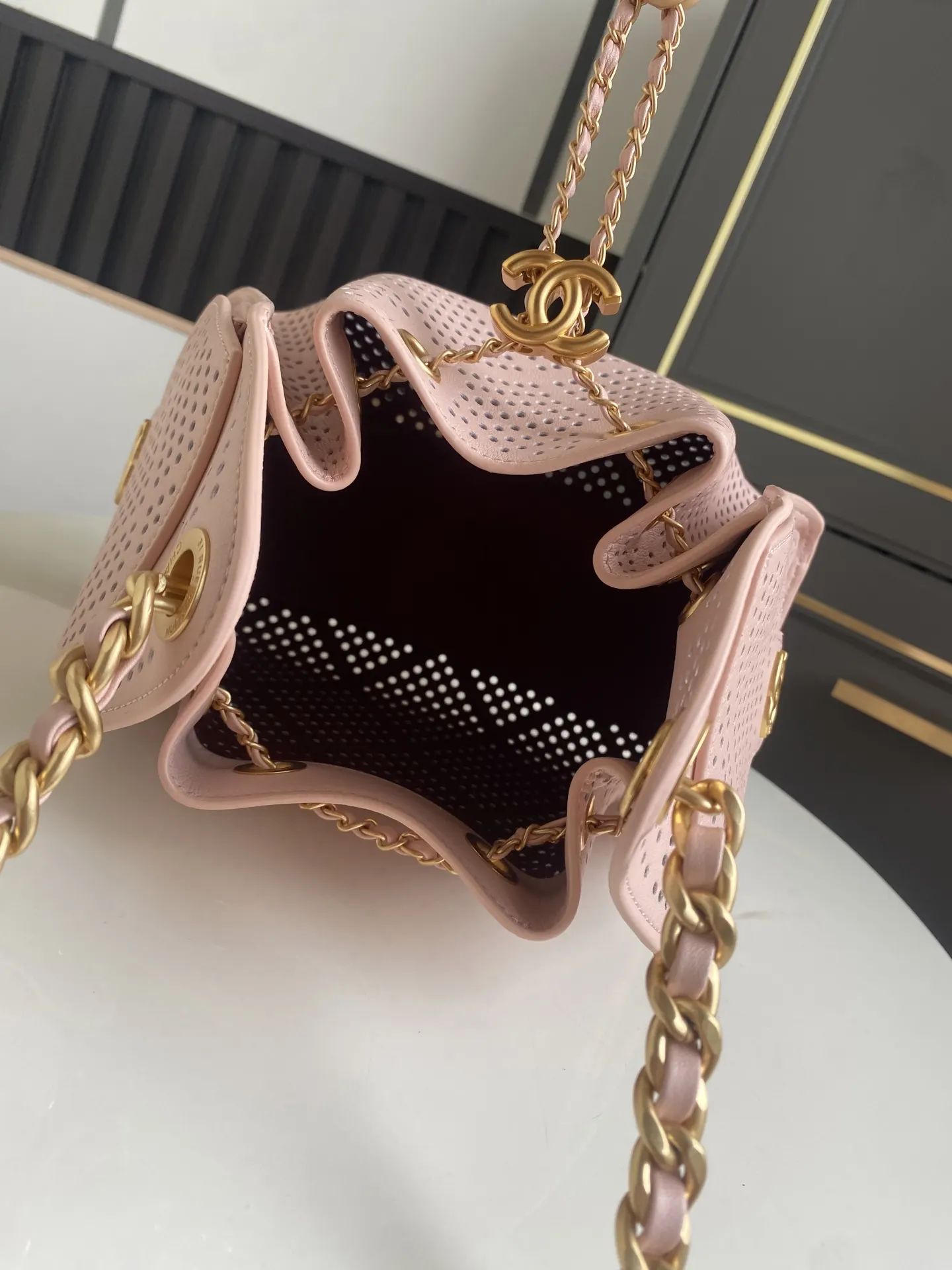 CHANEL Hobo 小牛皮 腋下包 复古腋下背款