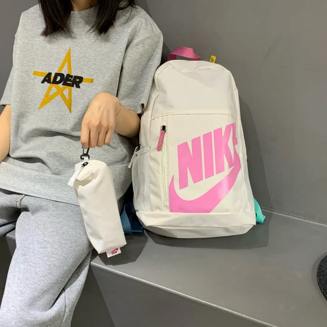 黑色 蓝色 Nike耐克笔袋挂饰款单肩包男女情侣款 收纳包 旅行收纳款