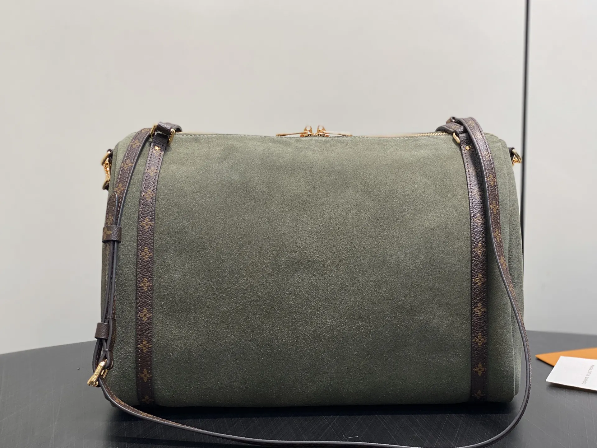 Green Organizer Pouch Travel Canvas