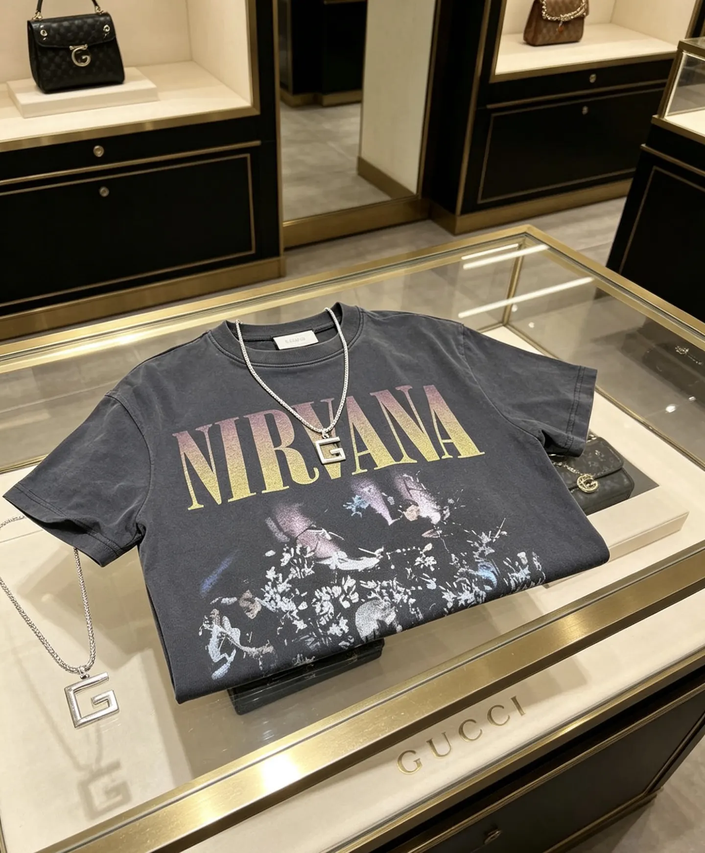 Gucci 链条包 单肩斜挎