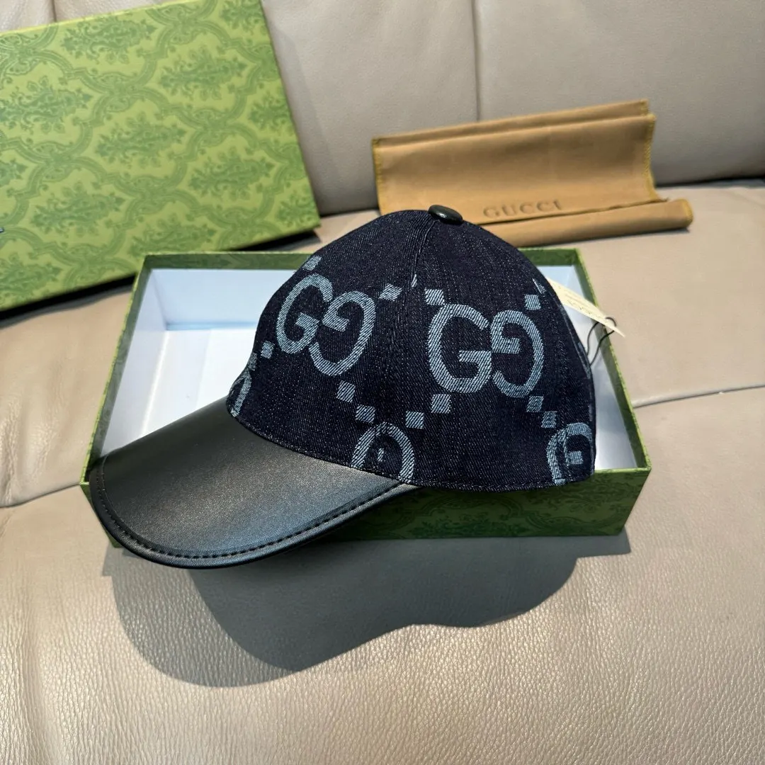 Gucci Leather Hat