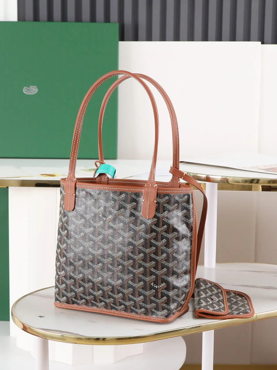 Goyard 小牛皮 手提包 通勤手提款
