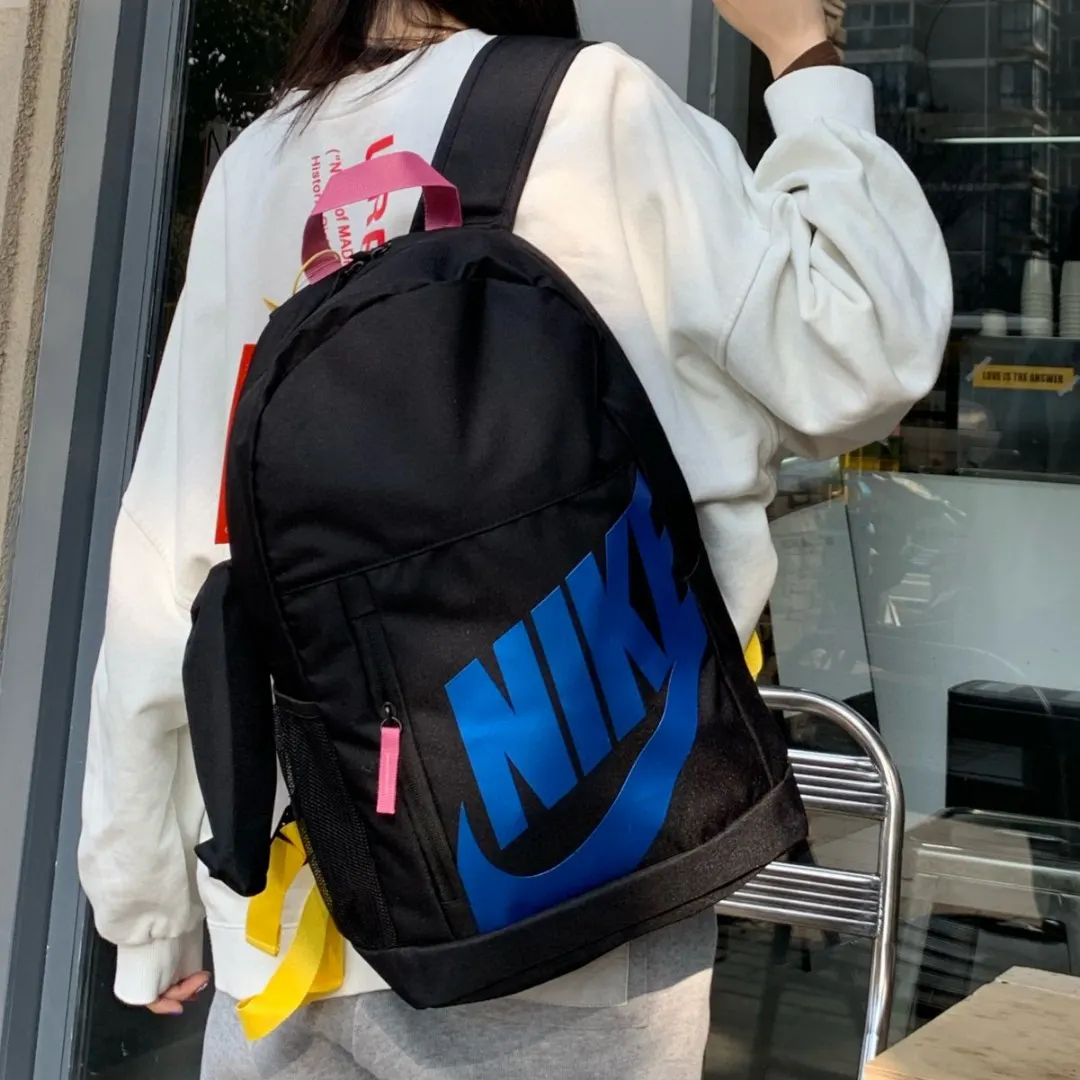 黑色 蓝色 Nike耐克笔袋挂饰款单肩包男女情侣款 收纳包 旅行收纳款
