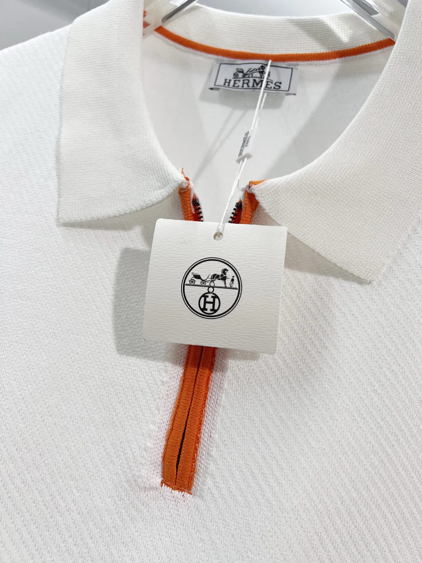 Hermès Polo Shirt Orange