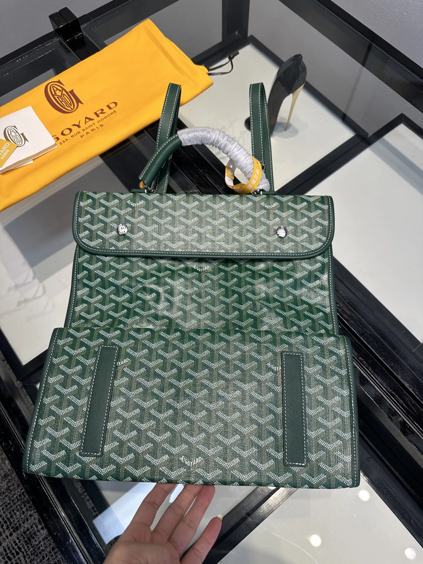 Goyard 綠色 外出旅行时请一定记得带上 Saint Léger 因 旅行袋 大容量旅行款