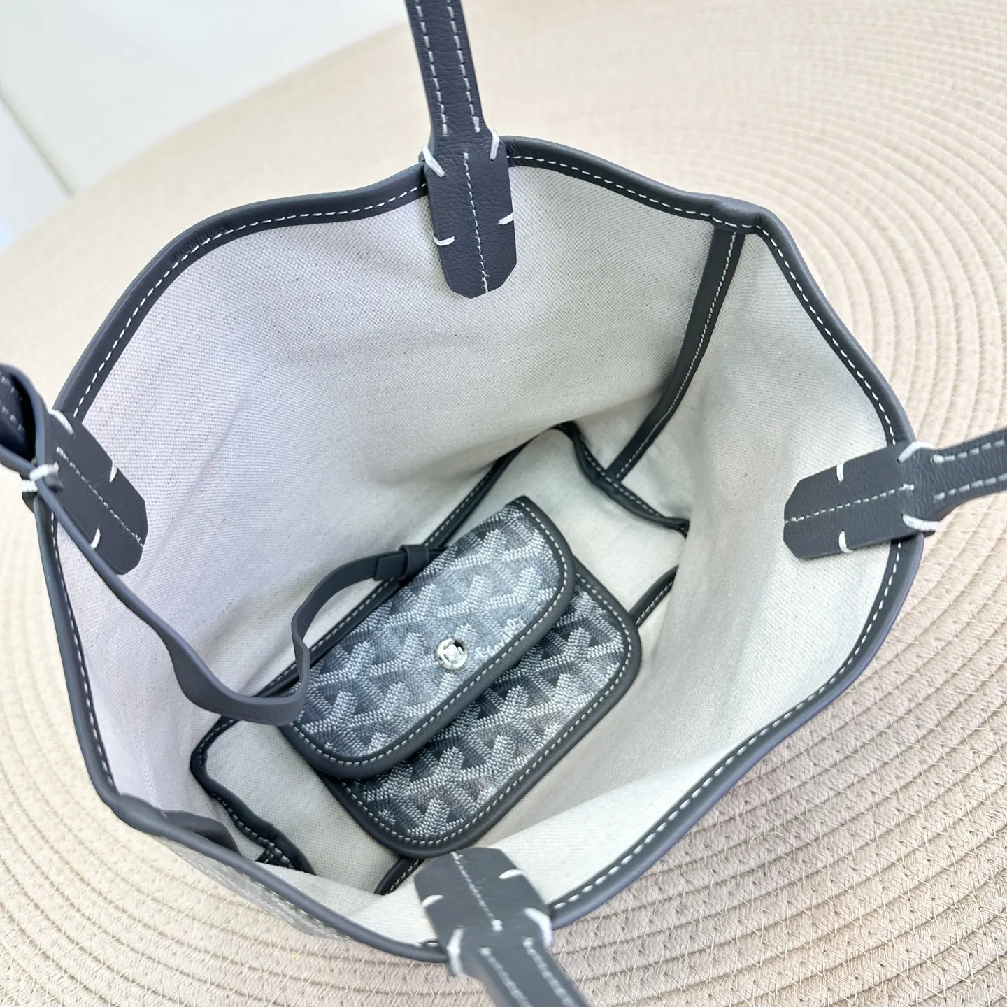 Goyard 戈雅托特 新升级 小单 迷你购物袋 菜篮子 清爽小包 托特包 大容量托特款