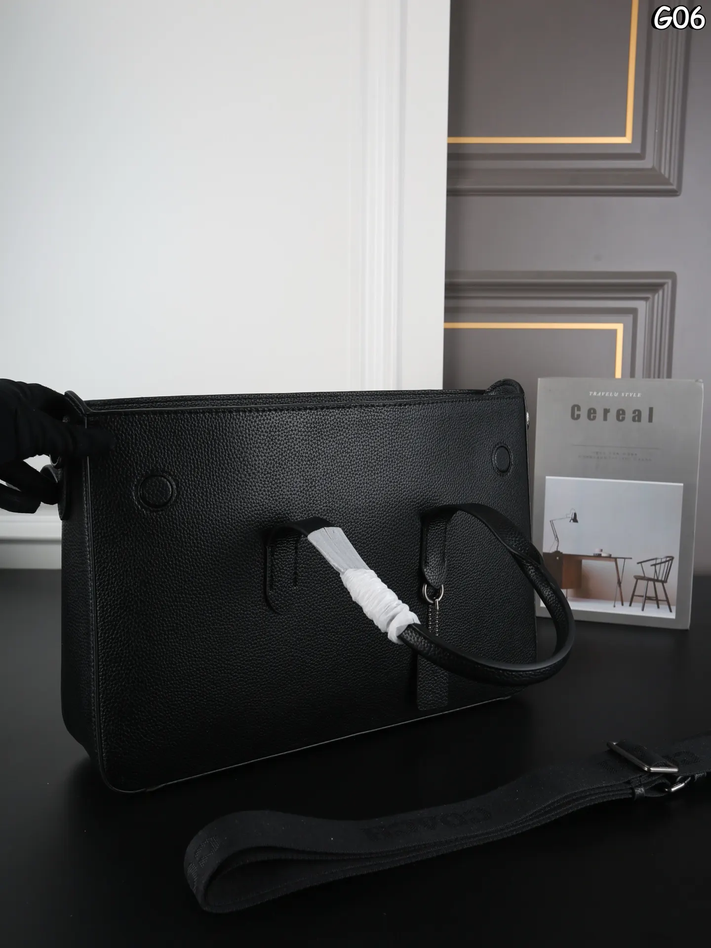 Briefcase Business Commuter Leather