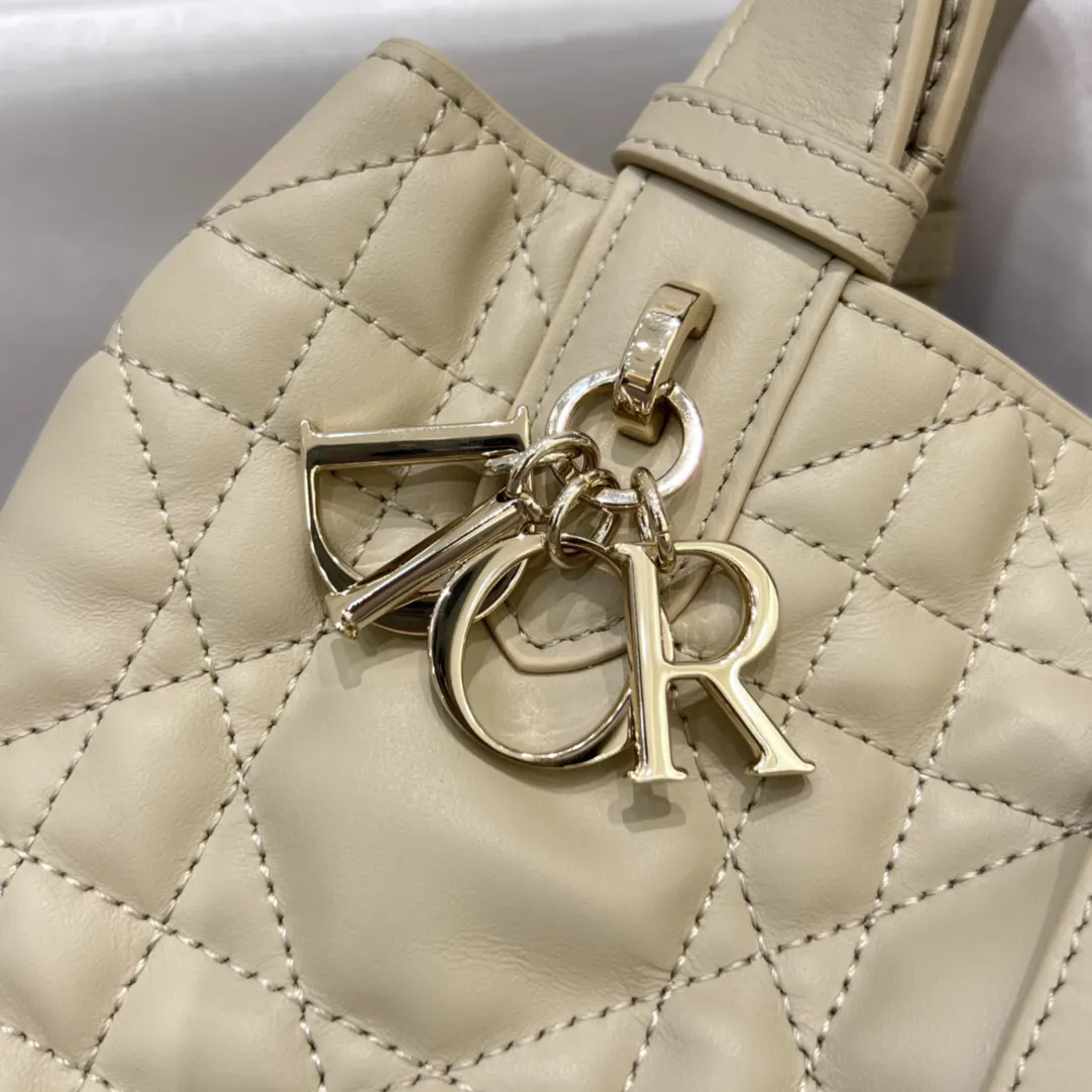 Dior 牛皮手袋 手提斜挎 复古