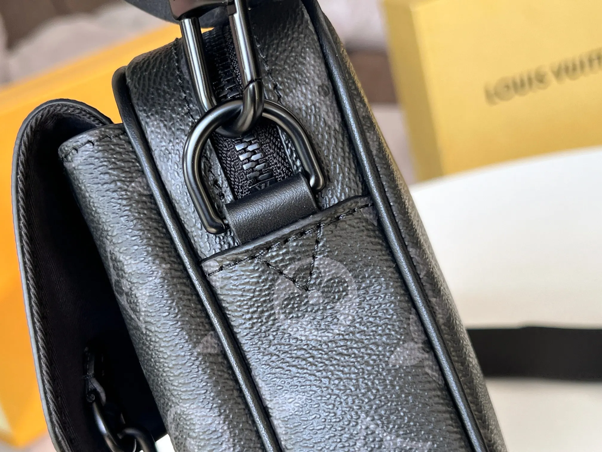 Louis Vuitton Black Chain Bag