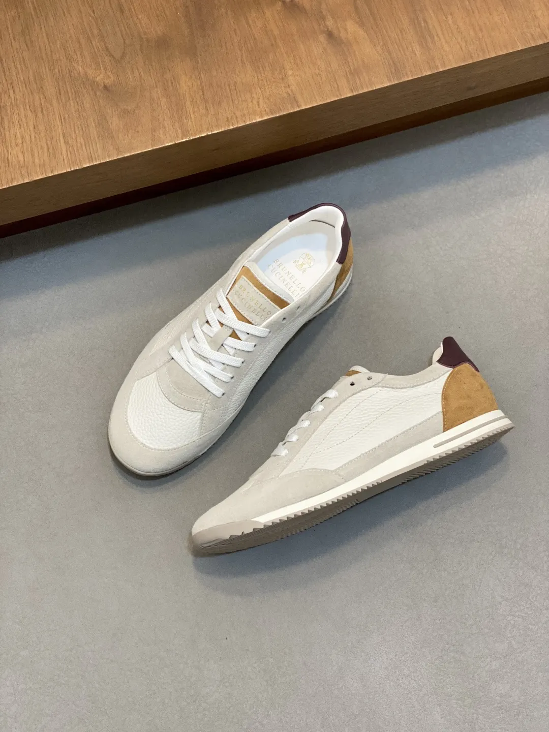 Brunello Cucinelli SS White Sneakers Casual Versatile Image 5 Brunello Cucinelli SS White Sneakers Casual Versatile Image 5