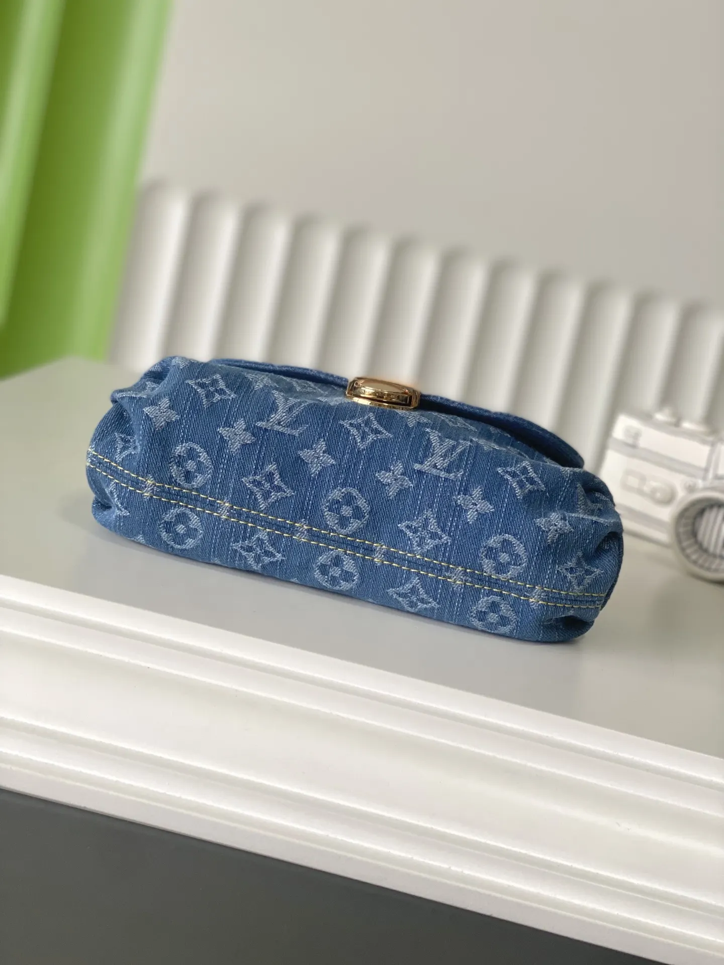 Blue Top Handle Bag Lightweight