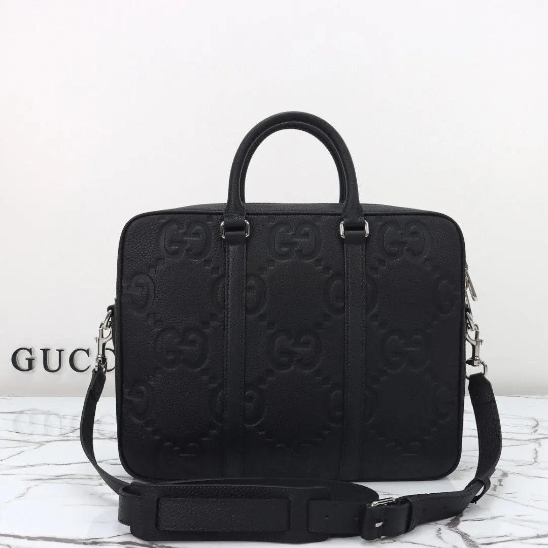 Gucci 款号 克压大G 尺寸 公文包 商务通勤款