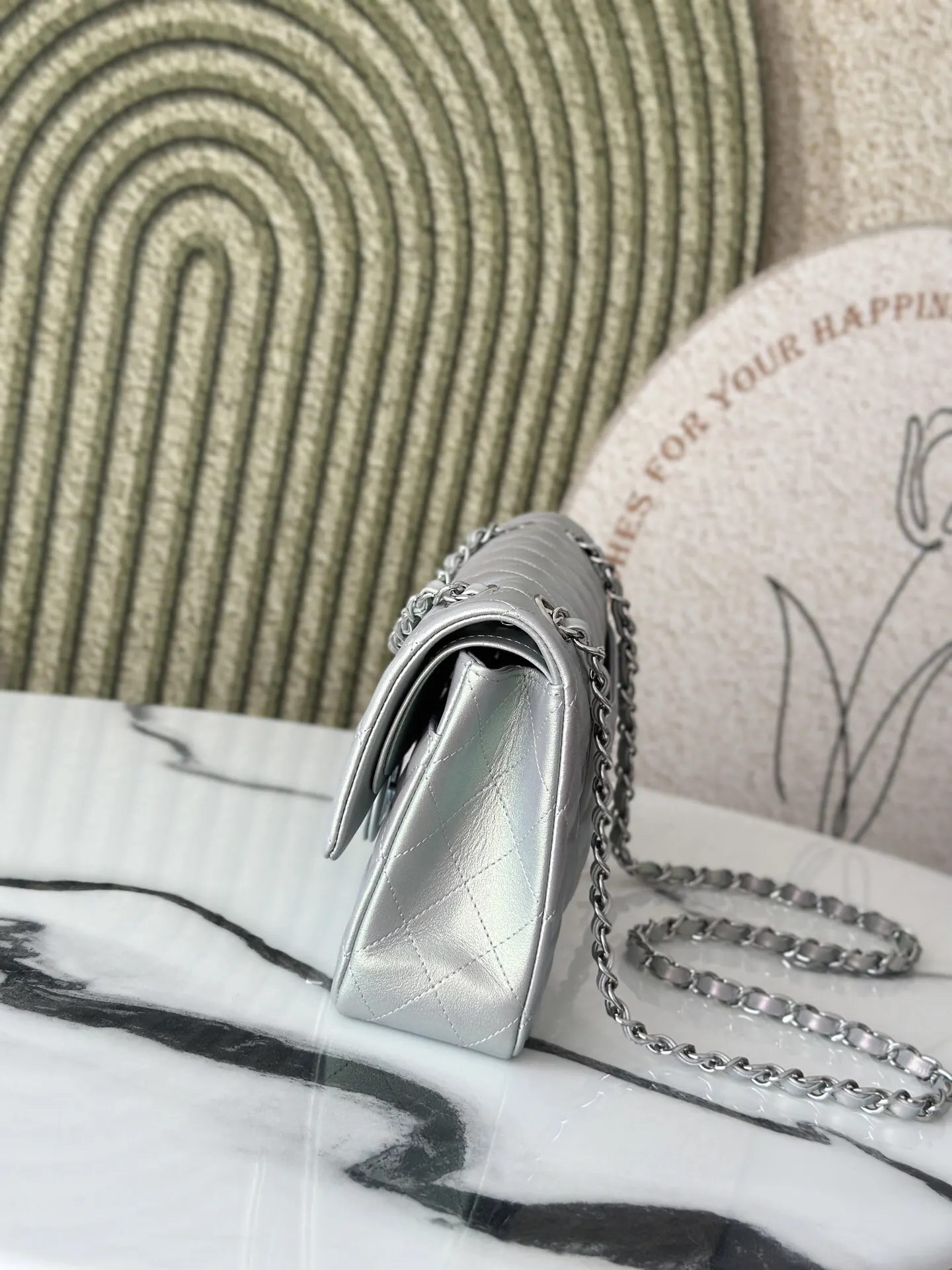 Silver Chain Bag