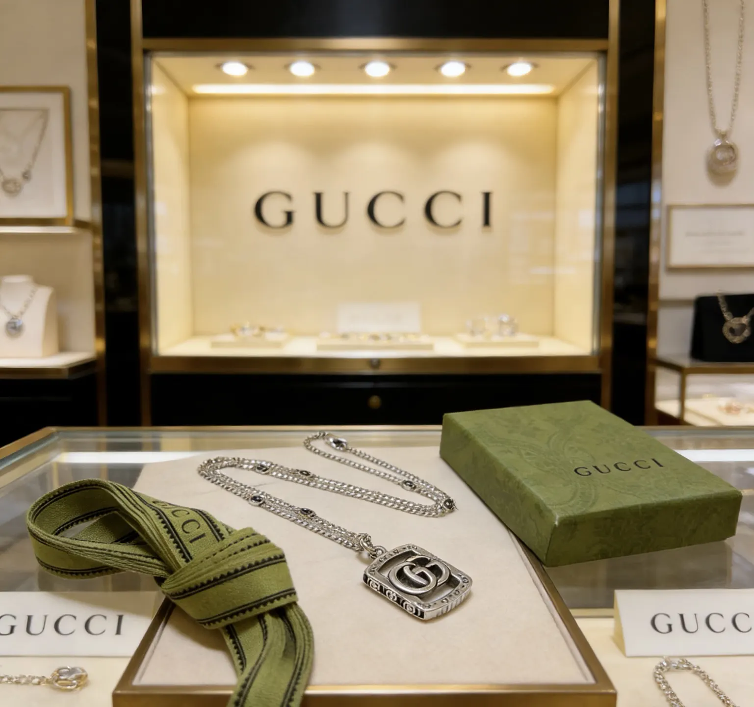 Gucci 链条包 单肩斜挎款