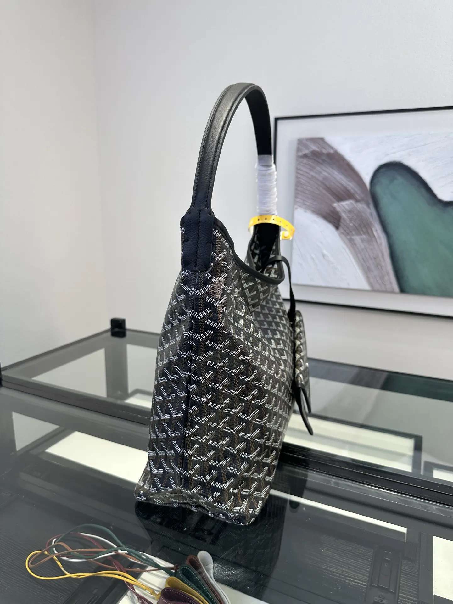 Goyard Hobo 黑色 腋下包 復古腋下背款