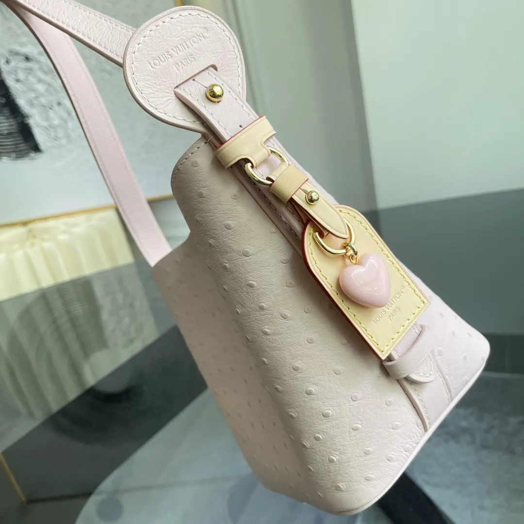 Pink Bucket Bag Casual Canvas