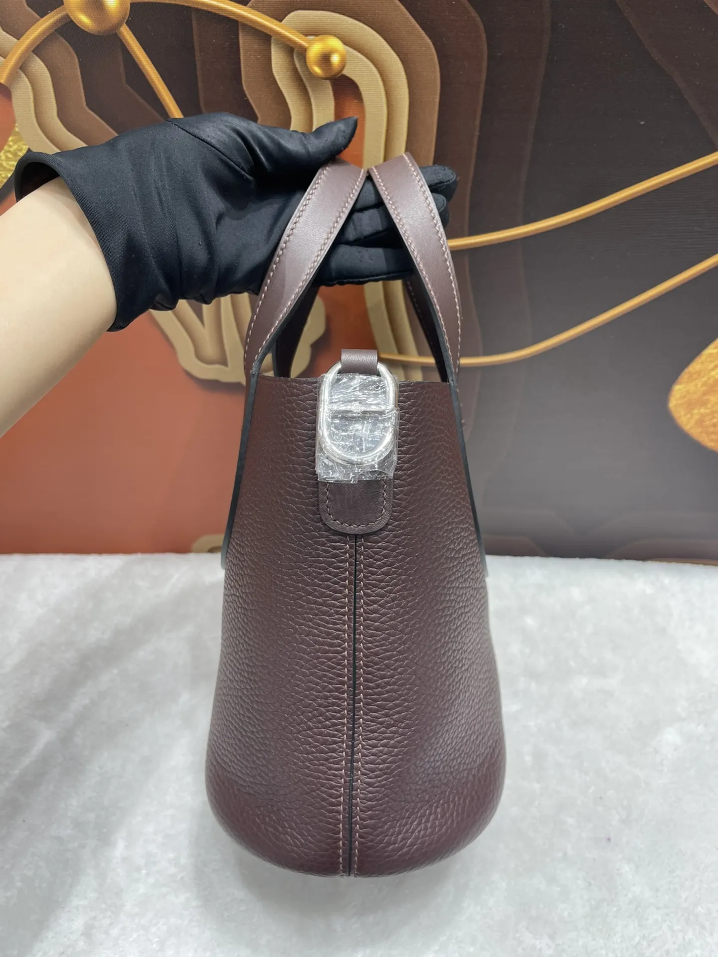 Hermès 迷你 紅色 手提包