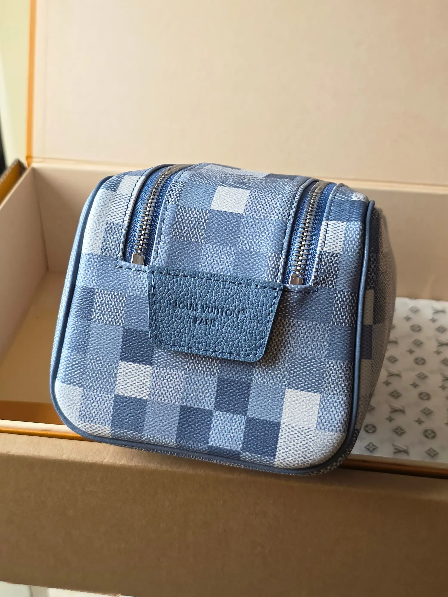 Cosmetic Pouch Leather