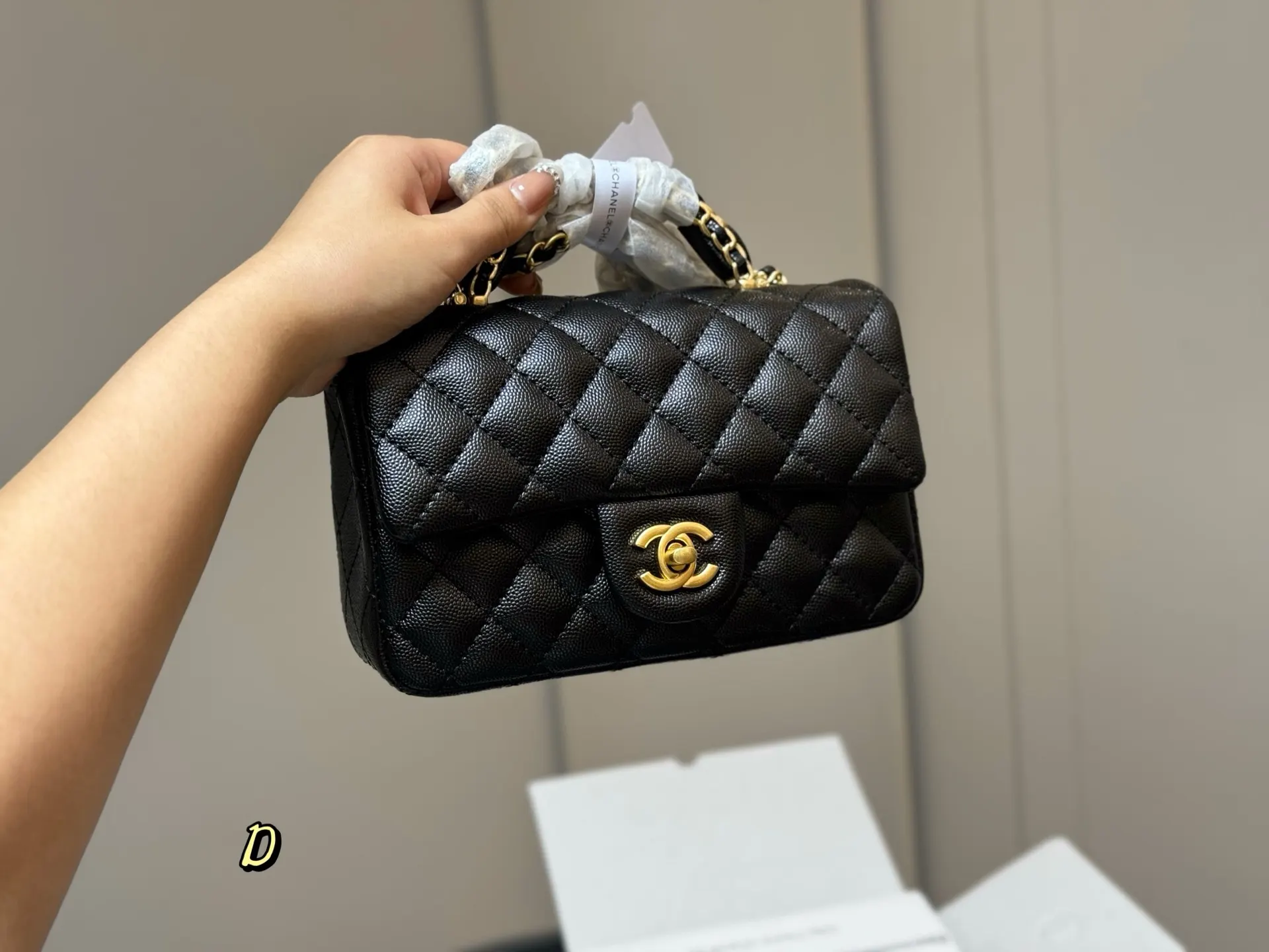 CHANEL mini 手提包 通勤手提款