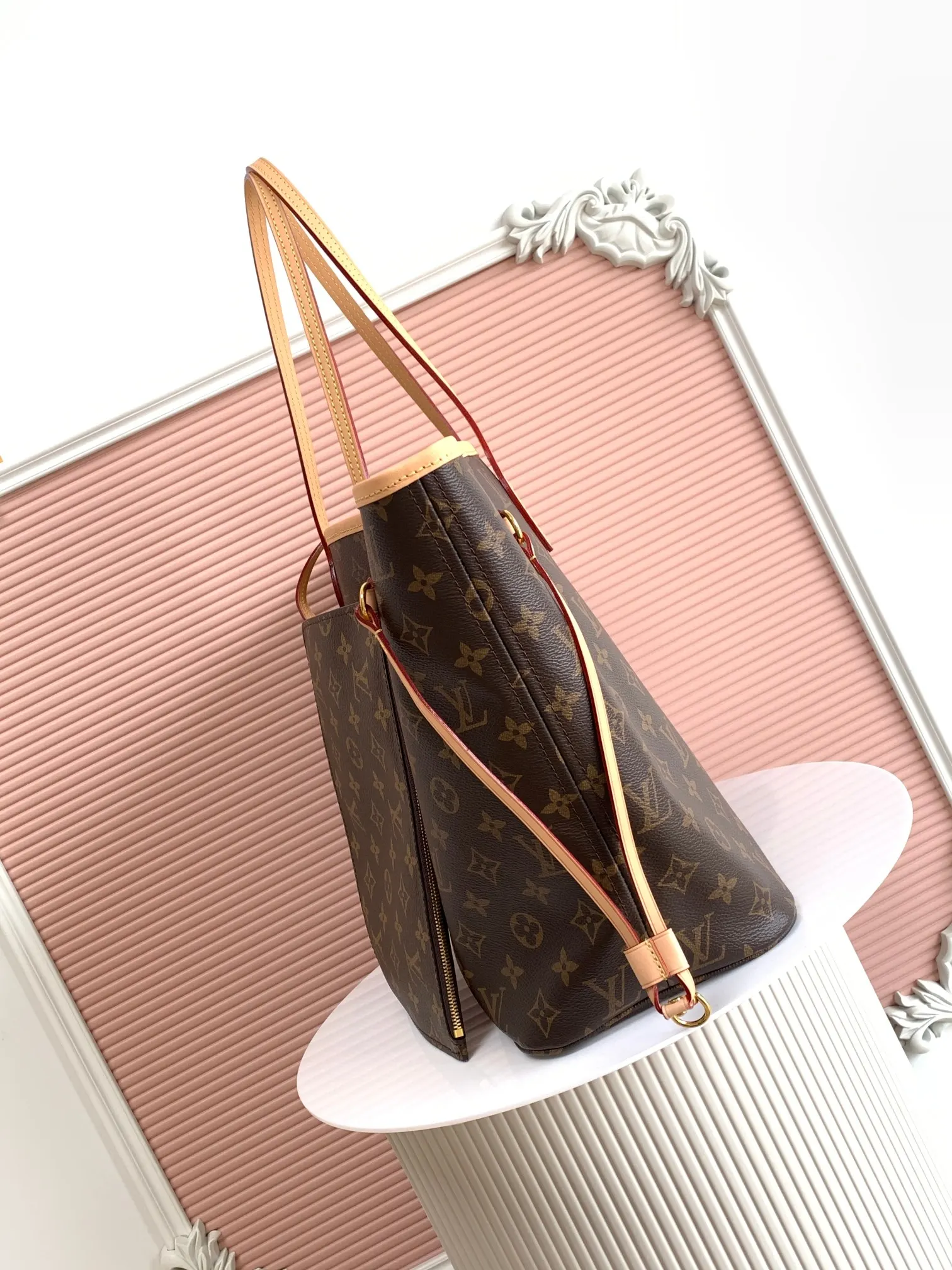 Neverfull 牛皮 托特包 大容量托特款