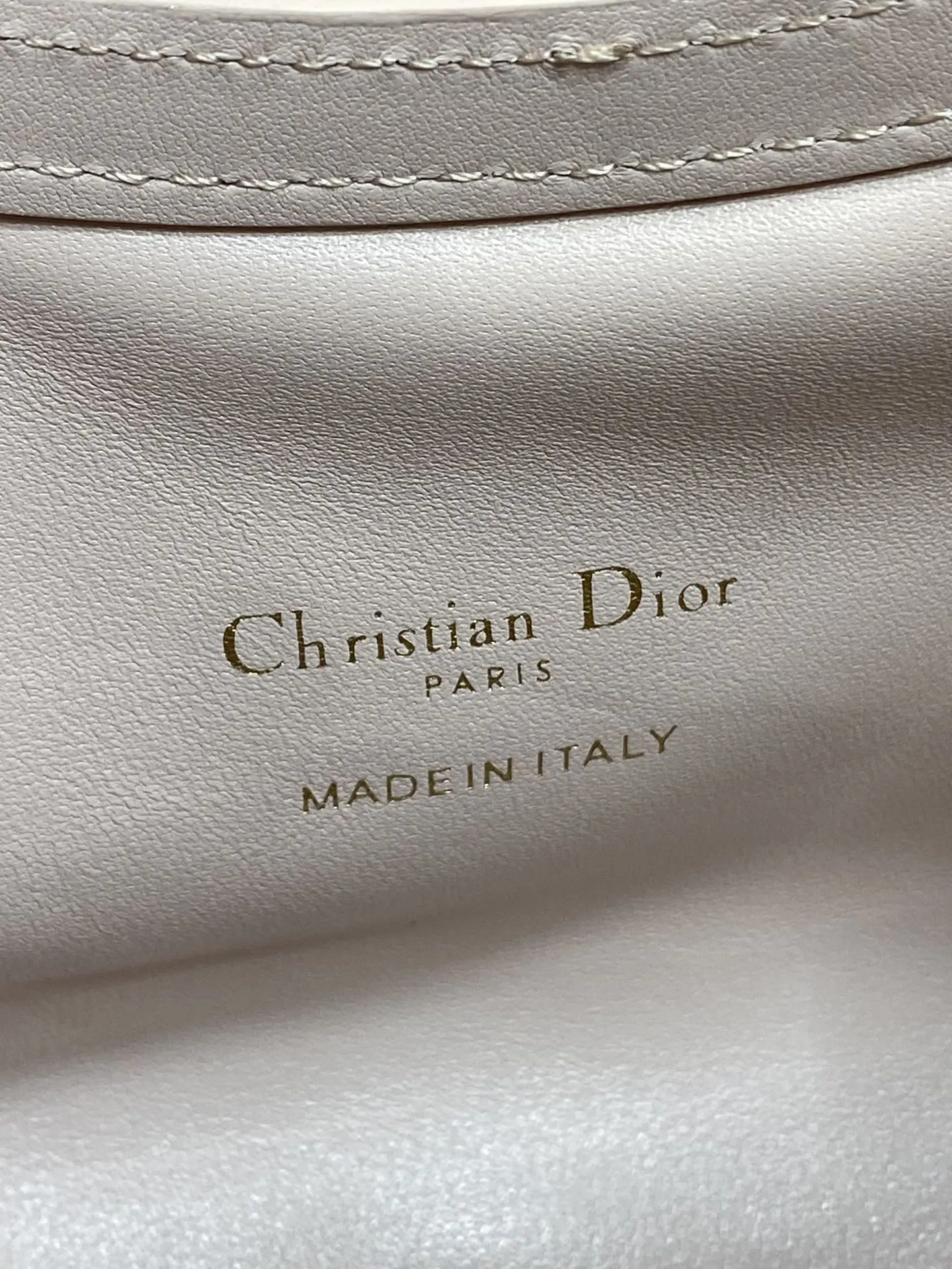 Dior 粉色链条包 手提斜挎