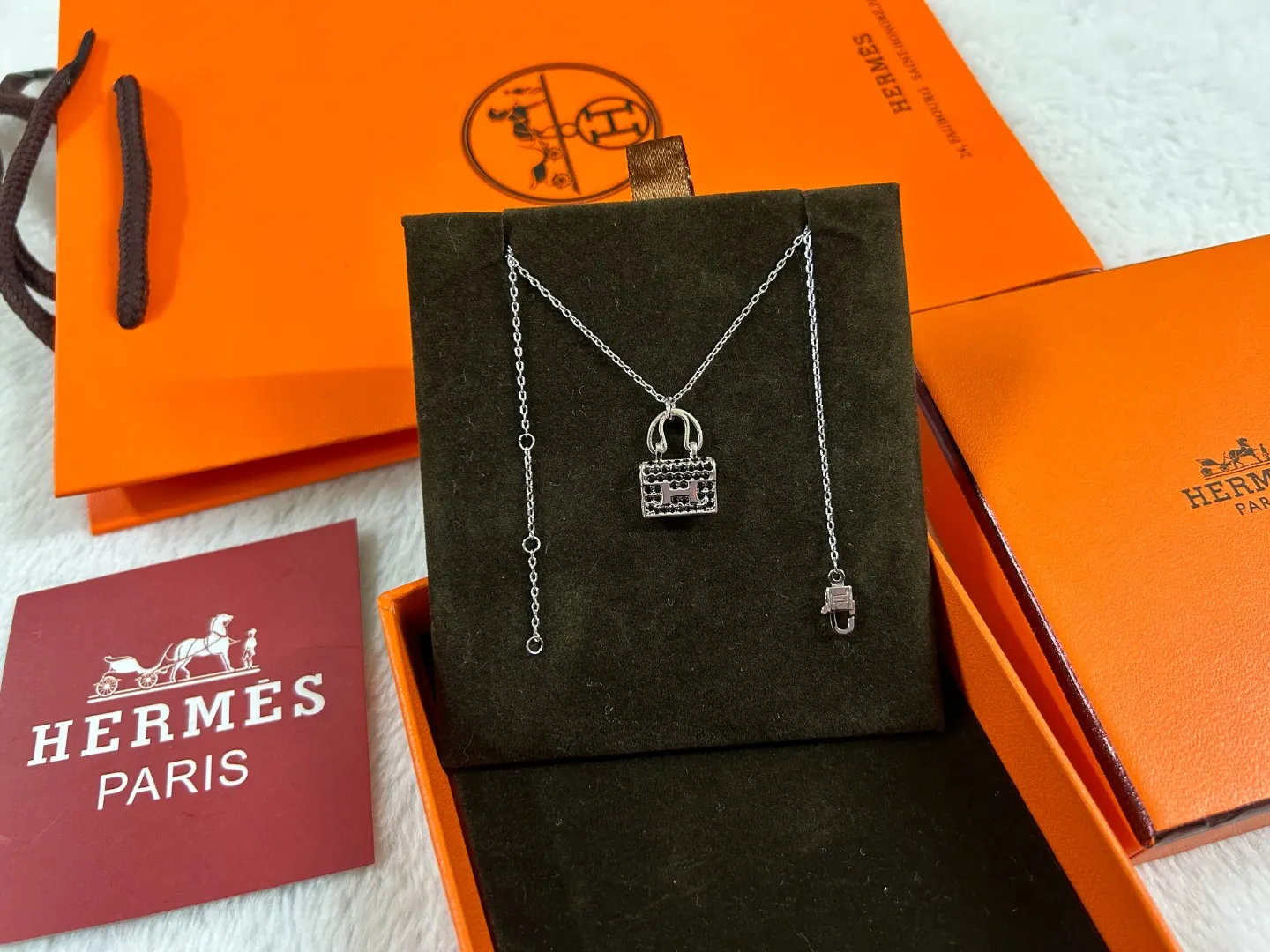 Hermès 首饰 精致配饰 项链