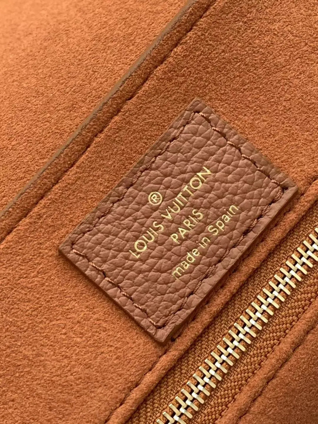 Brown Organizer Pouch Travel Leather