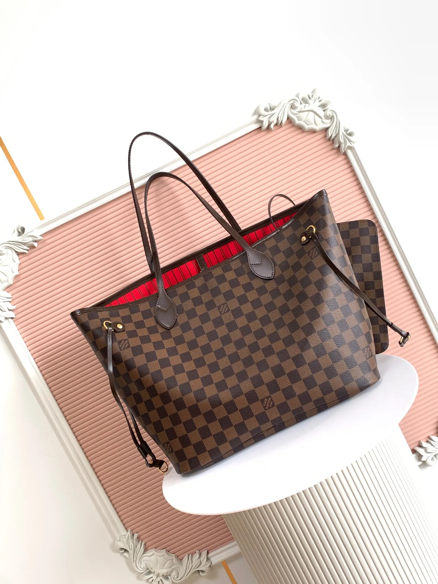 Neverfull 牛皮 托特包 大容量托特款
