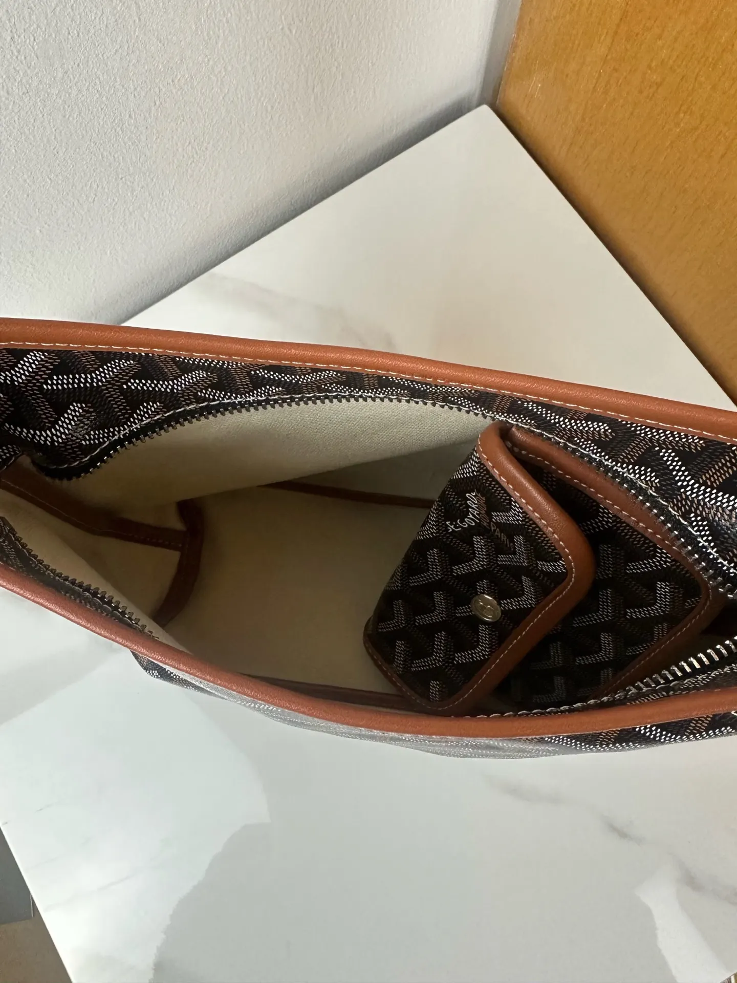 Goyard Hobo 腋下包 复古腋下背款