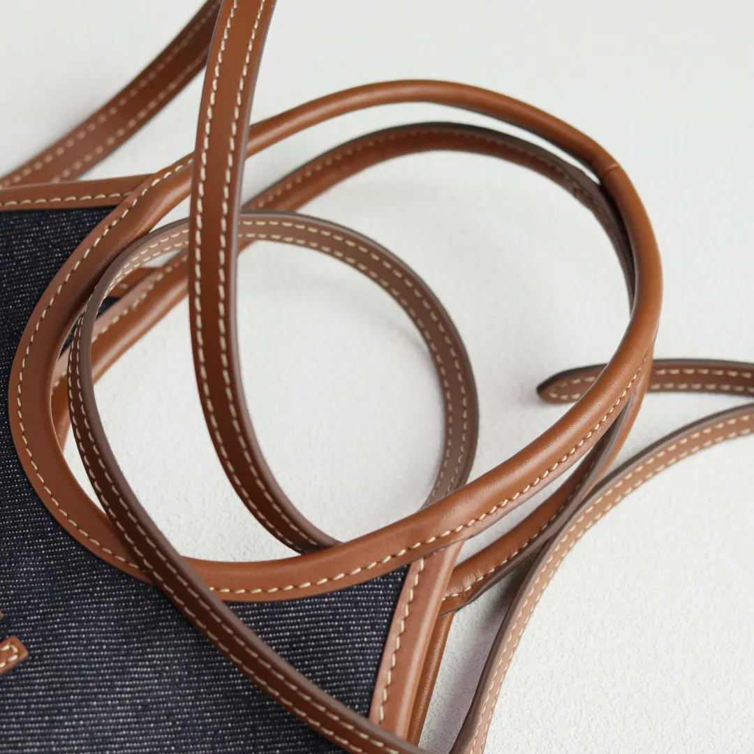 Gold Top Handle Bag Commuter Canvas