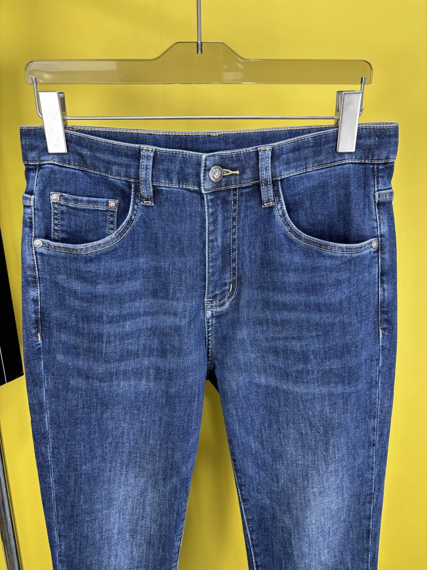 PRADA 牛皮 牛仔裤 休闲宽松款