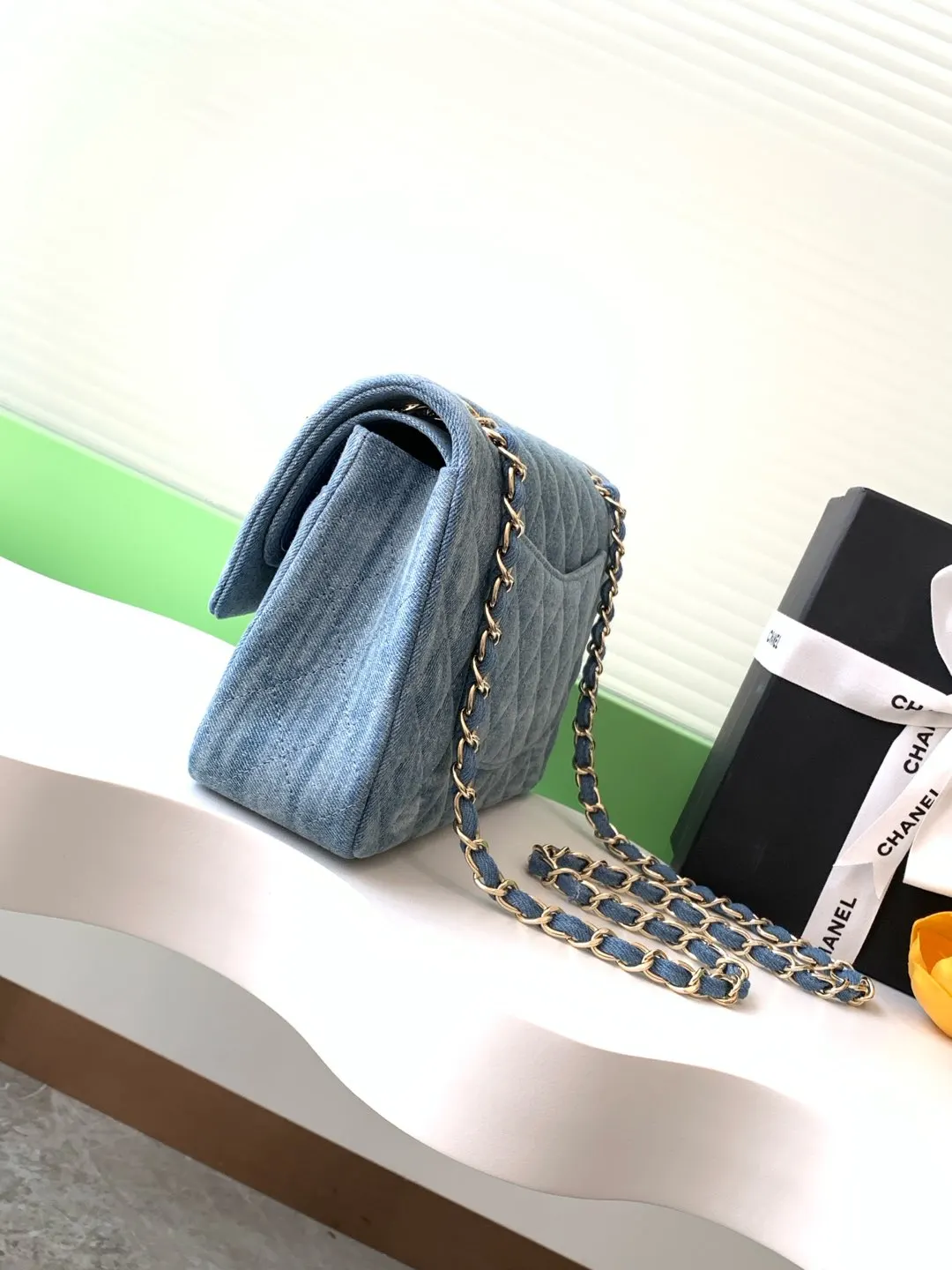 CHANEL 牛仔 丹宁 斜挎包 轻便斜挎款