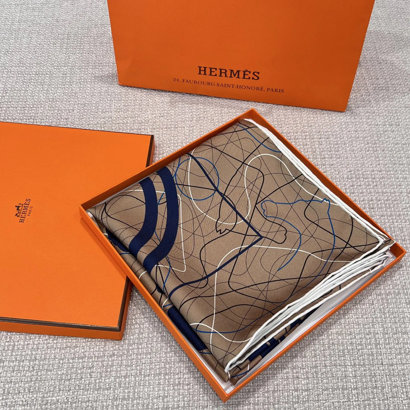 Hermes 围巾 秋冬保暖款