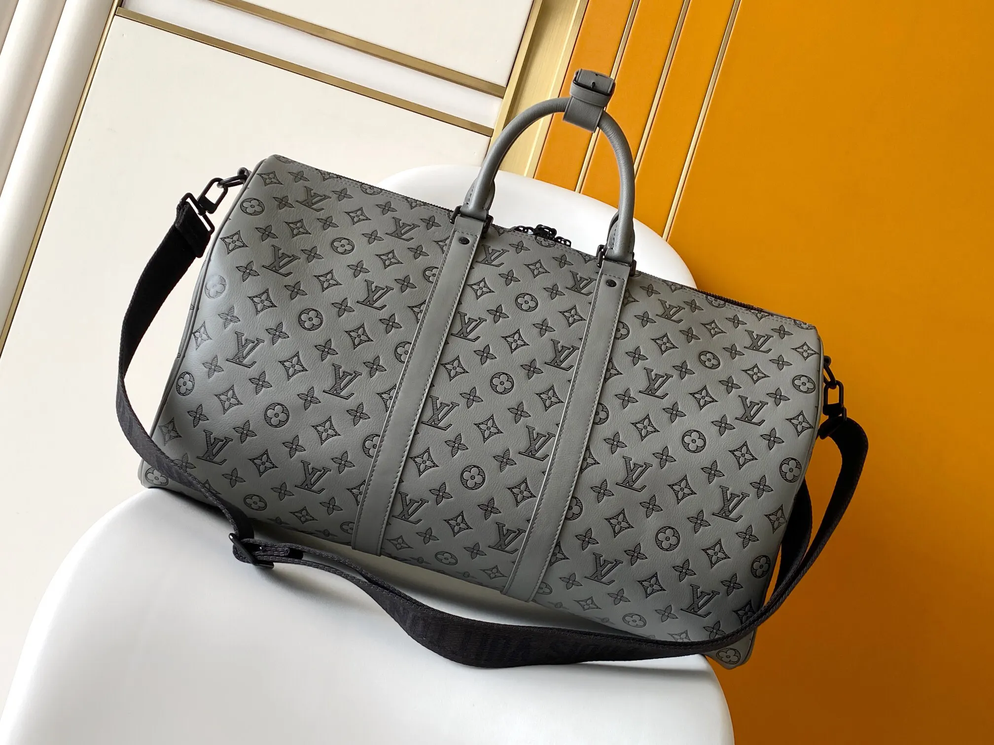 LV Keepall 牛皮 旅行袋 大容量旅行款