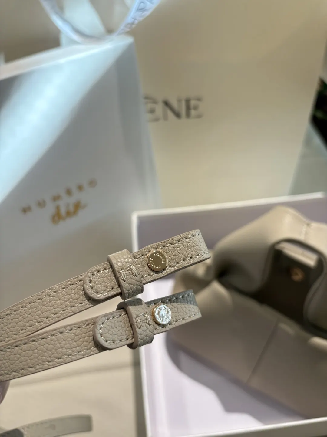 皮革 高 POLENE｜波灵恩云朵包 Nu er 斜背包 輕便斜挎款