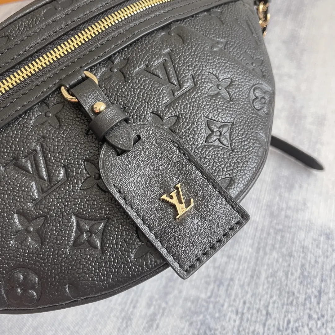 Gold Belt Bag Casual Leather